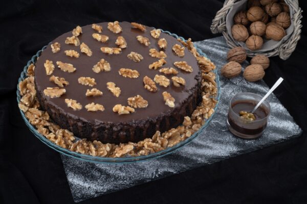 Bolo de Chocolate e Noz