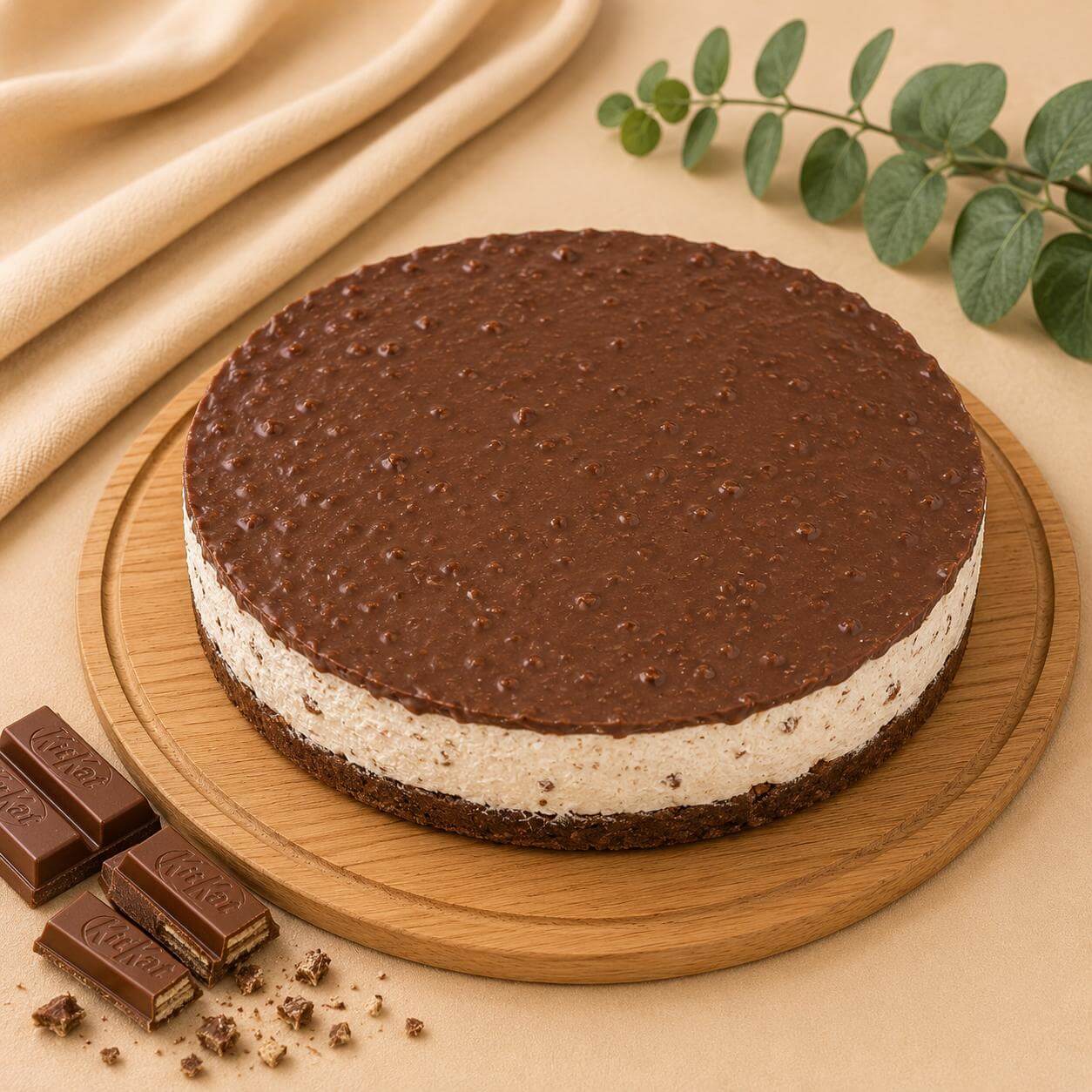 Cheesecake de KitKat